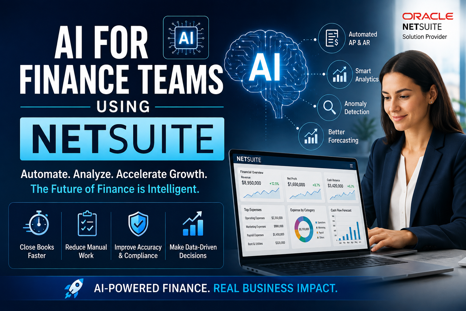 AI for Finance Teams Using NetSuite: How Smart Finance Leaders Are Closing Books Faster and Making Better Decisions